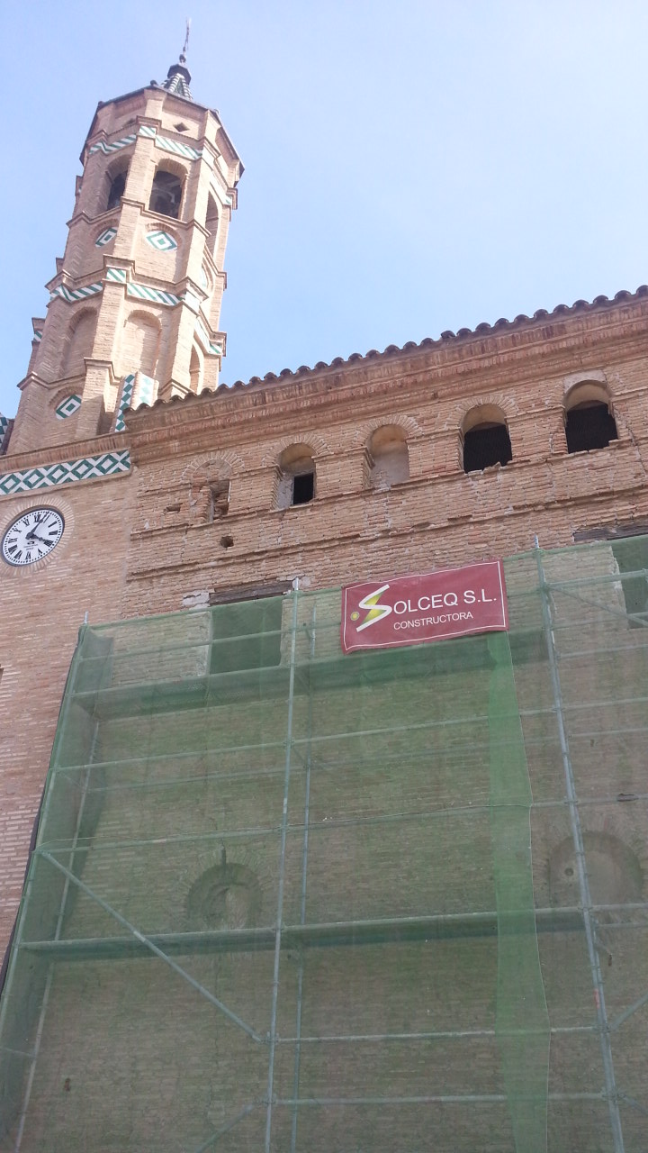 Iglesia de Osera - Obra de restauración - Solceq