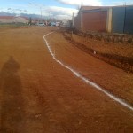 Calzada en Alfamén - Obra urbanización - Solceq